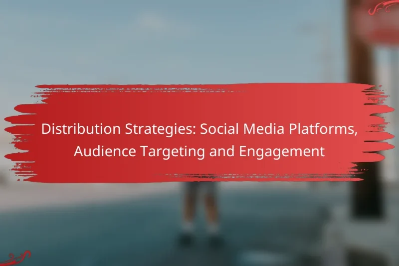 Distribution Strategies: Social Media Platforms, Audience Targeting and Engagement