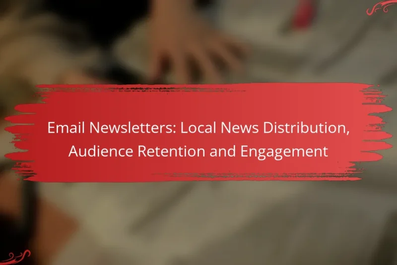 Email Newsletters: Local News Distribution, Audience Retention and Engagement